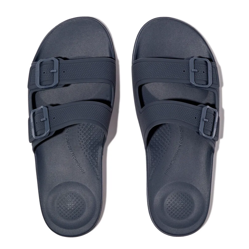 รองเท้าแตะ ผู้ชาย รุ่น iQUSHION MENS TWO-BAR BUCKLE SLIDES