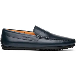 35-100-NVY MONZA Italian Calfskin Driver, Navy Size 7.5