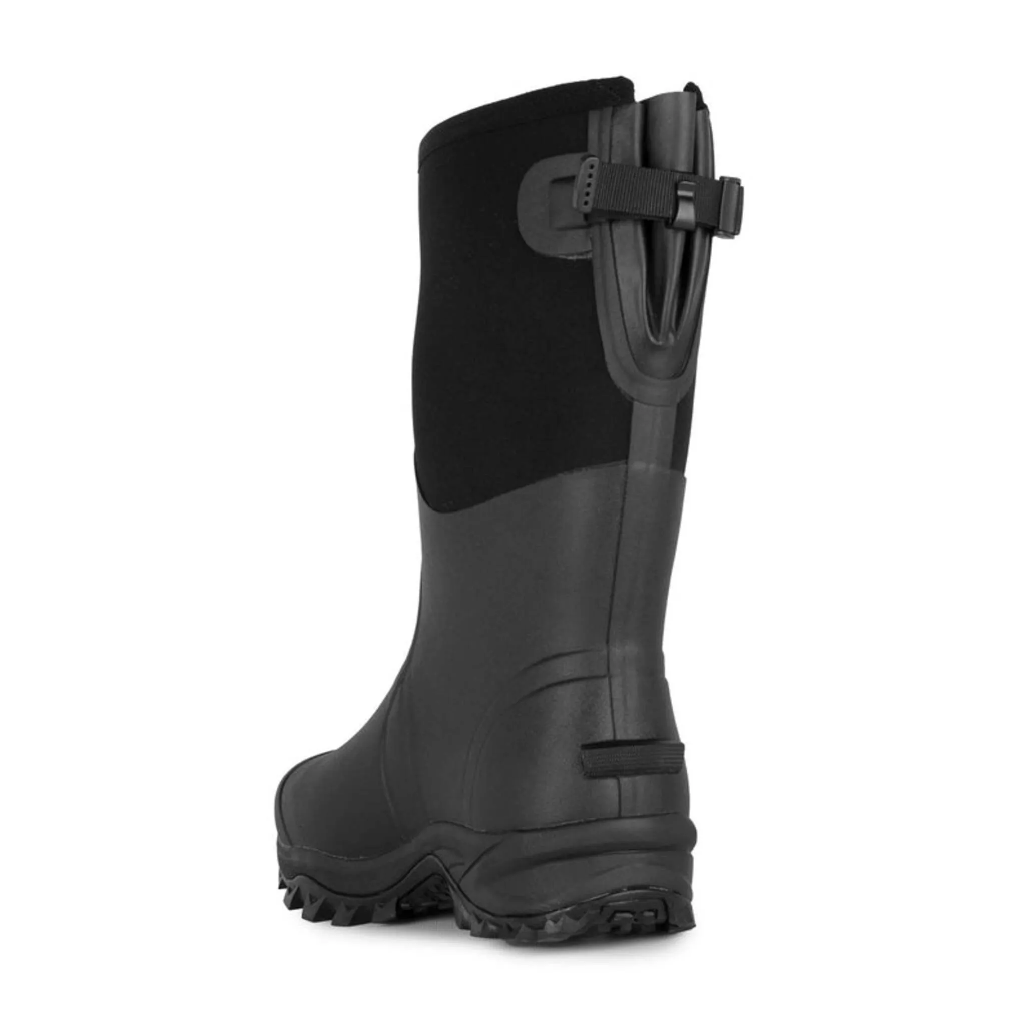 Acton 14" Sportsman Insulated Rubber & Neoprene Rain Boots - Waterproof, Antimicrobial, Breathable, Durable, with EVA Insole & Adjustable Strap