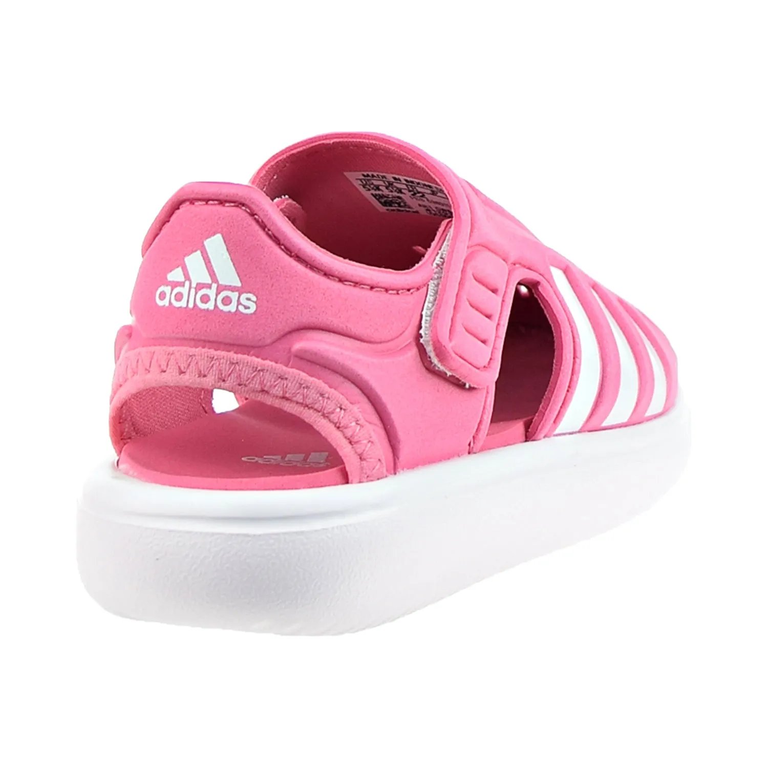 Adidas Closed-Toe Summer Water Sandals Toddler's Shoes Rose Tone/Cloud White