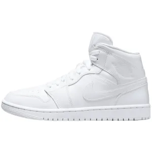 Air Jordan 1 Mid Triple White