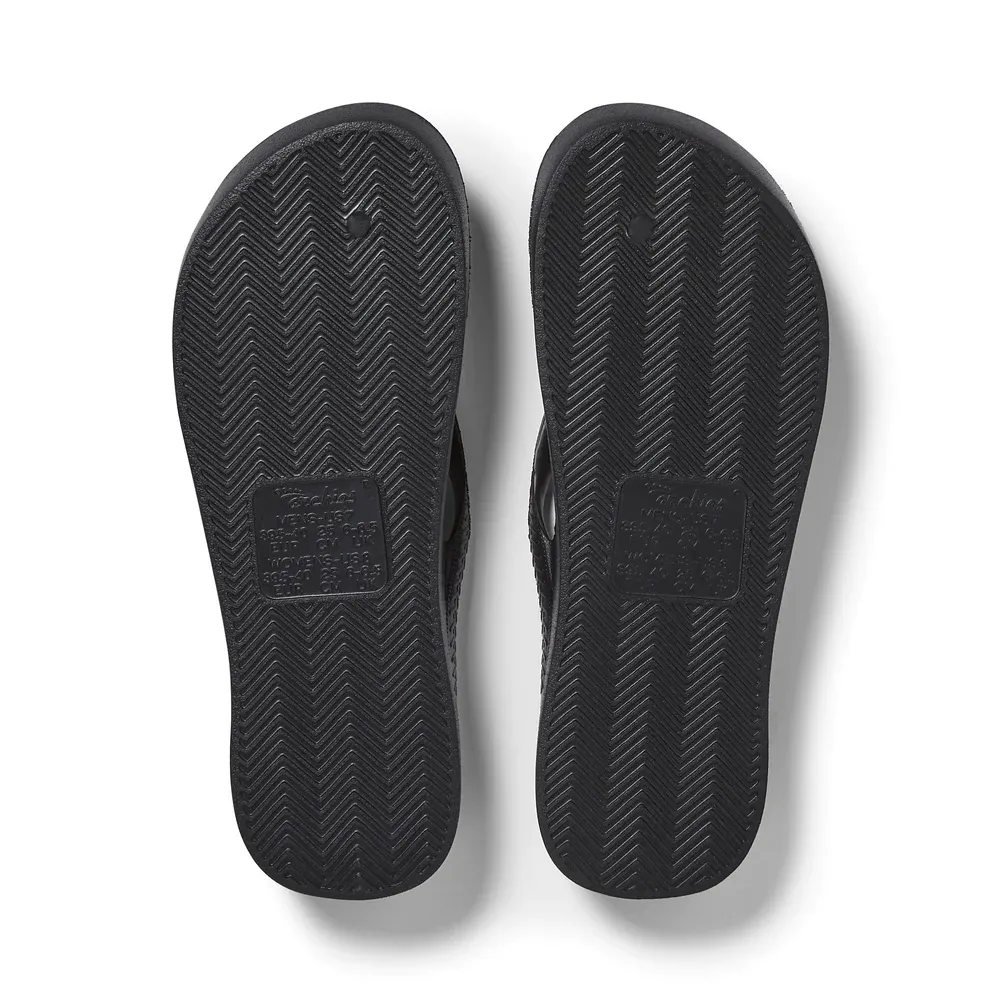 Archies Jandals Black