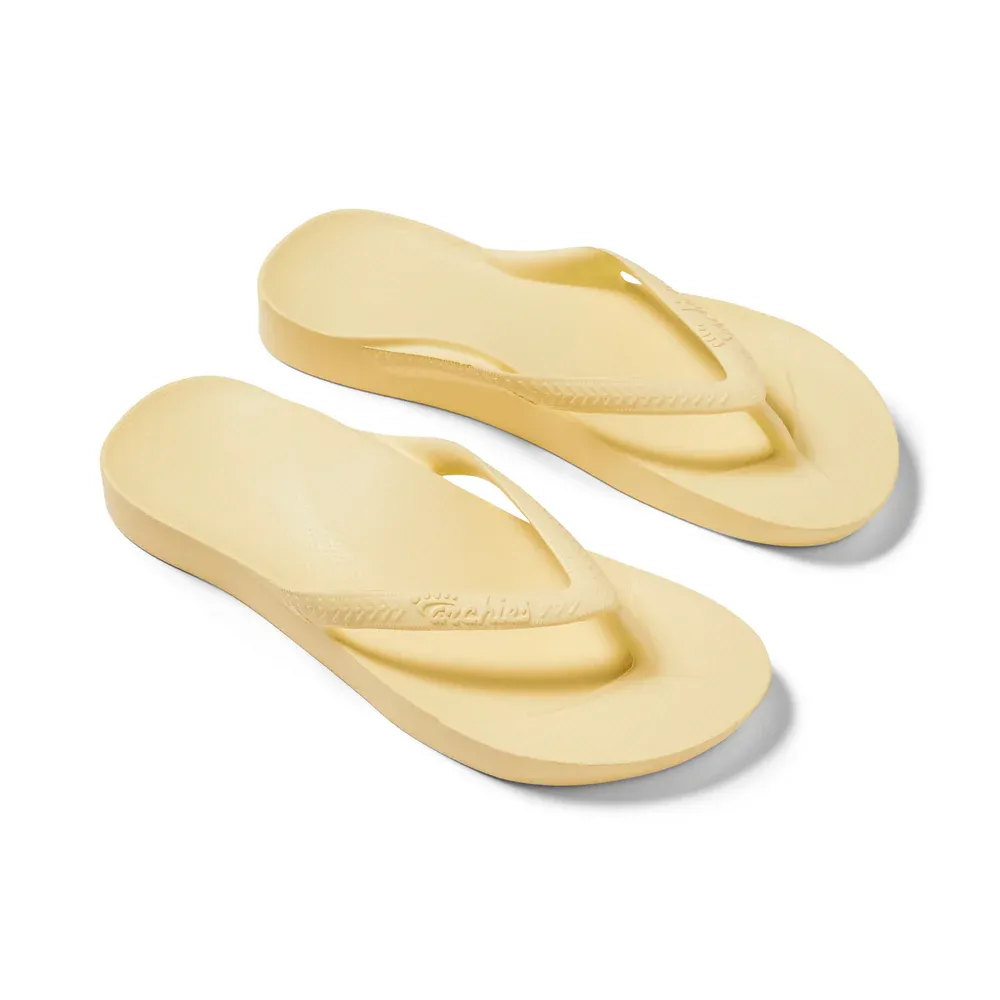 Archies Jandals Lemon