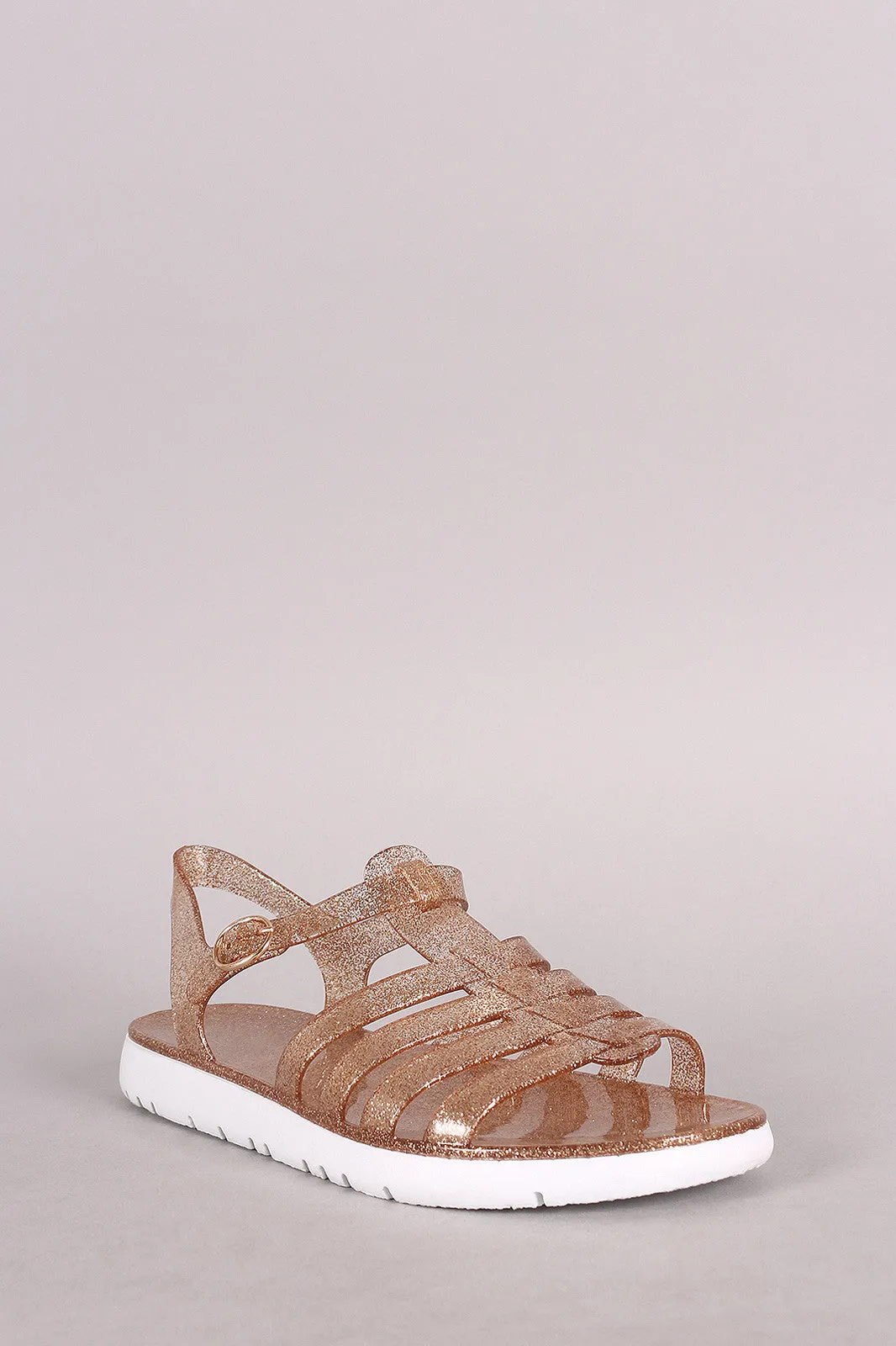 Bamboo Fisherman Jelly Flat Sandal