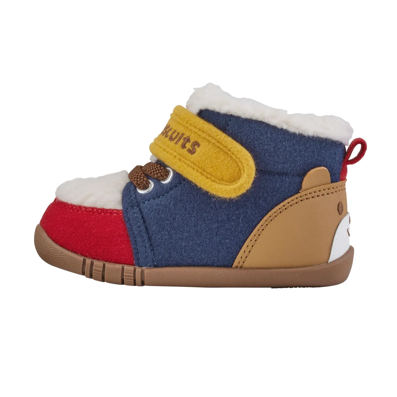 Beans Boa First Walker Shoes - Color Blocks