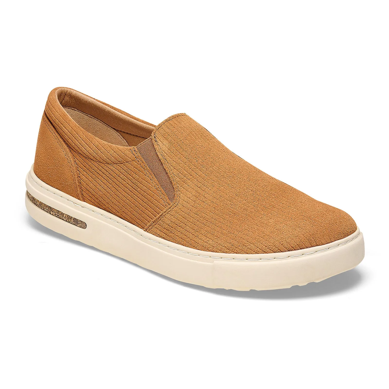 Birkenstock Oswego Narrow Slip On Sneaker (Women) - Corduroy Cork Brown