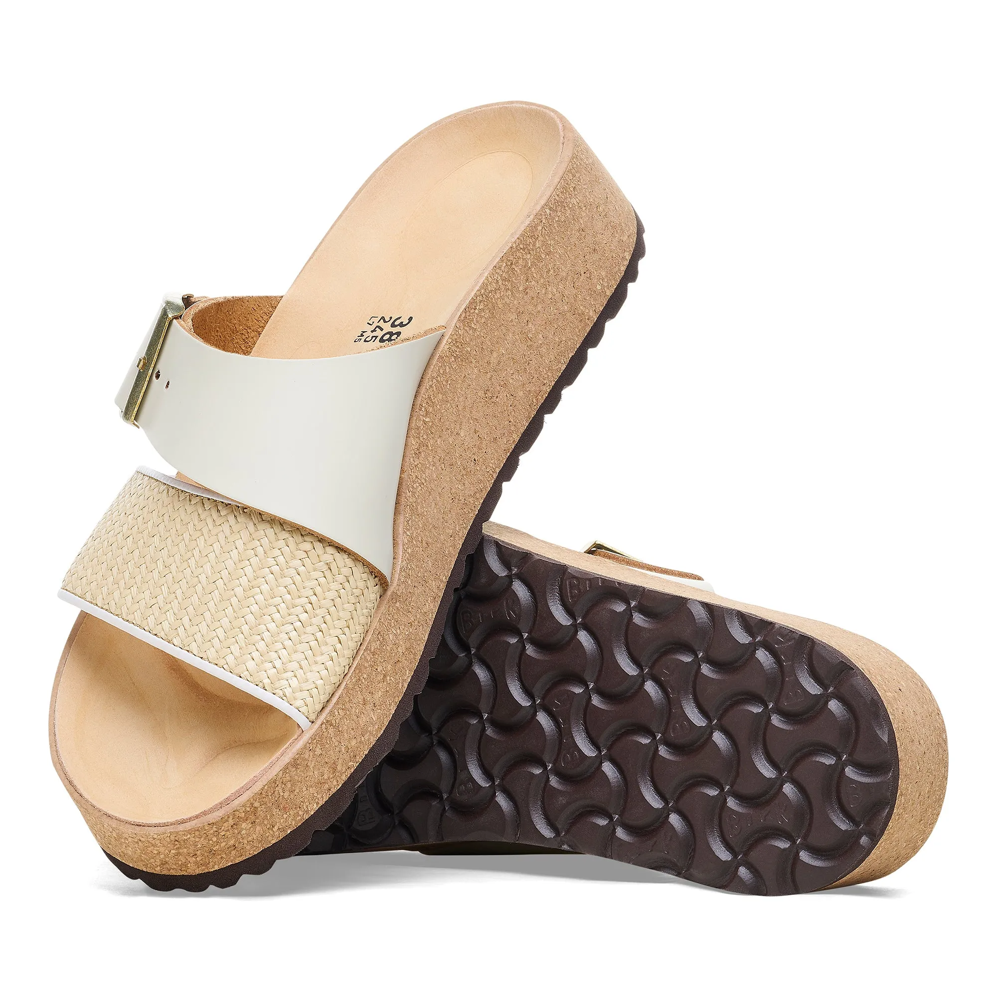 Birkenstock Papillio Almina Natural Leather / Synthetics Women's