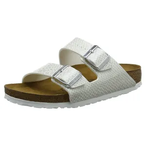 Birkenstock Women's BF White 41EUR 10-10.5 US Narrow Arizona Sandals - 51733-41