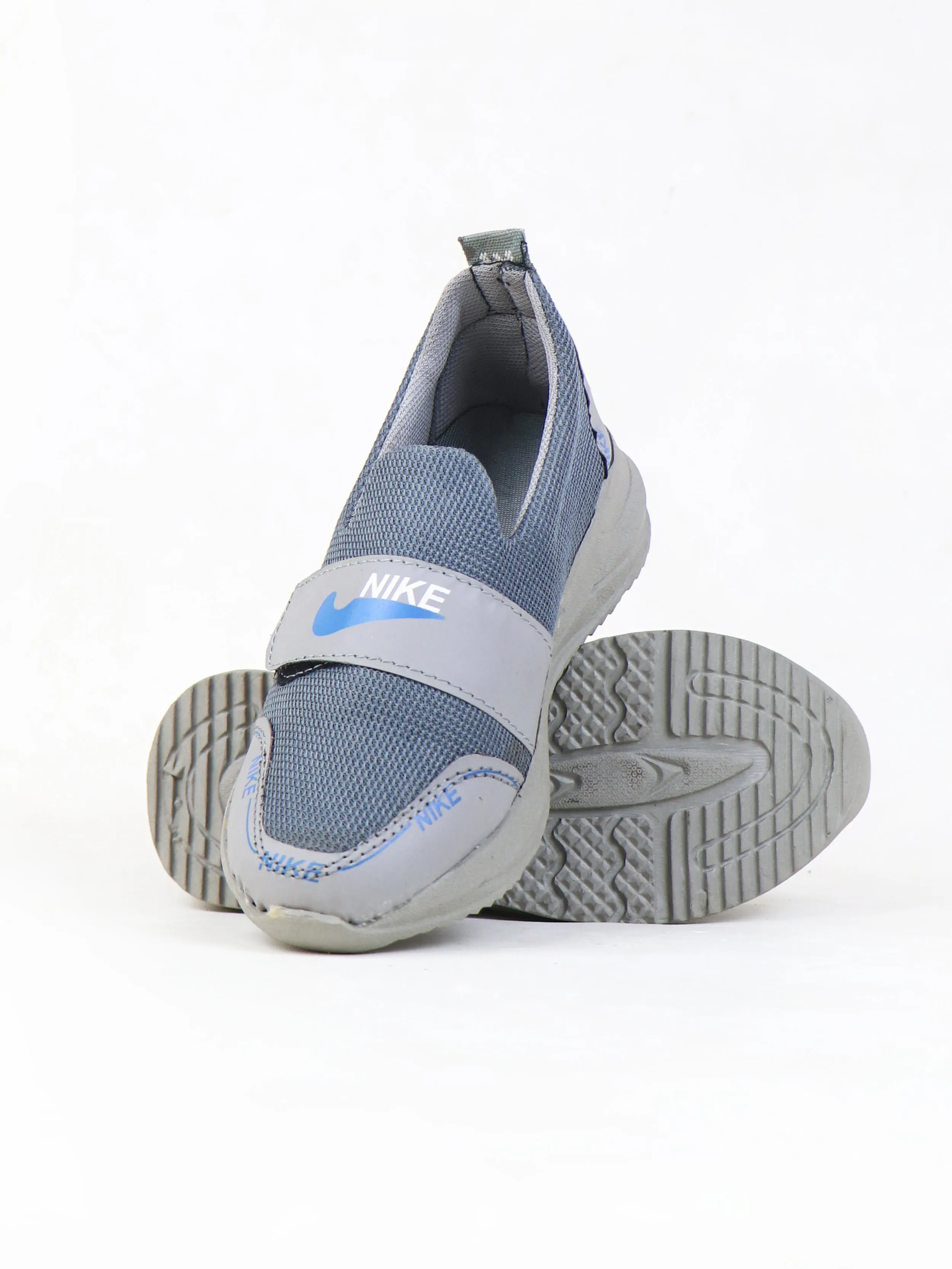 BJ21 Boys Shoes 8Yrs - 17Yrs NK Grey