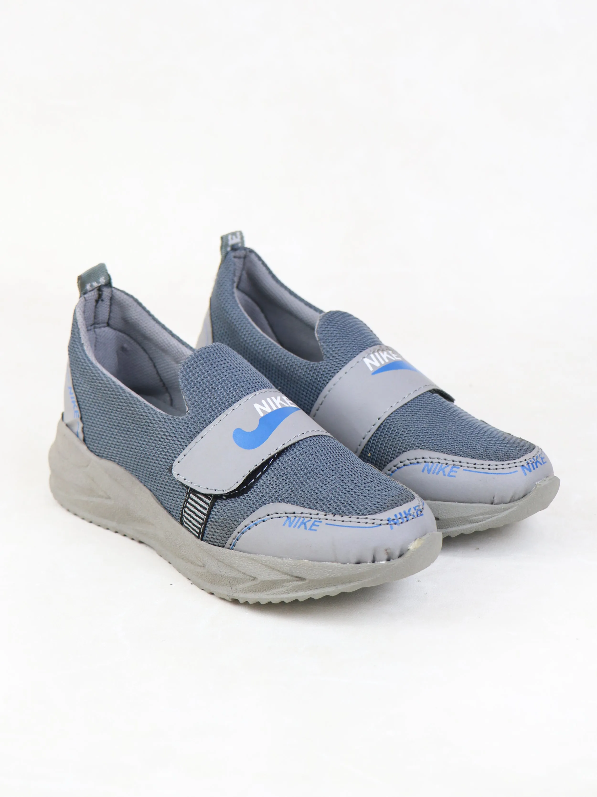 BJ21 Boys Shoes 8Yrs - 17Yrs NK Grey