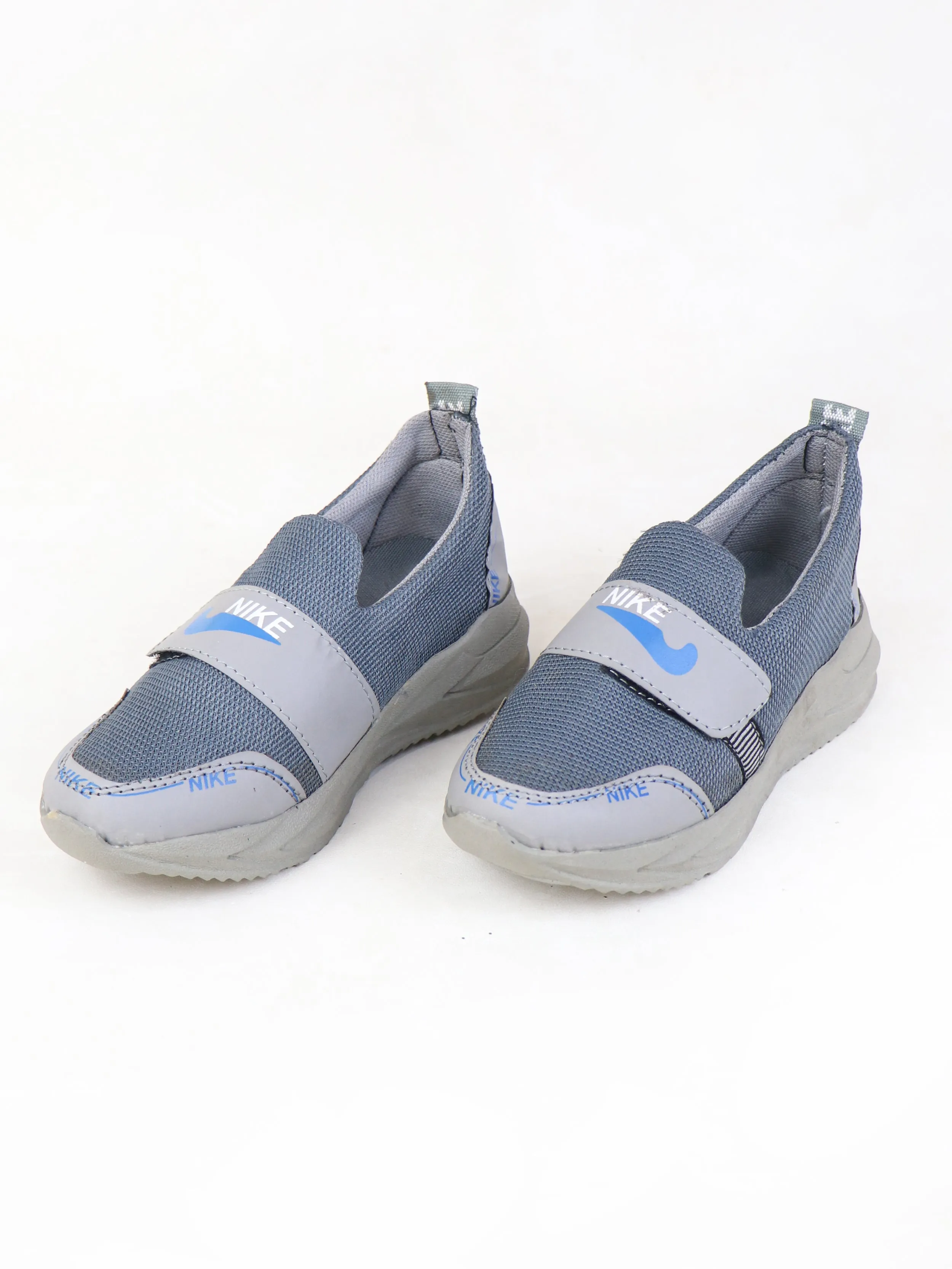 BJ21 Boys Shoes 8Yrs - 17Yrs NK Grey