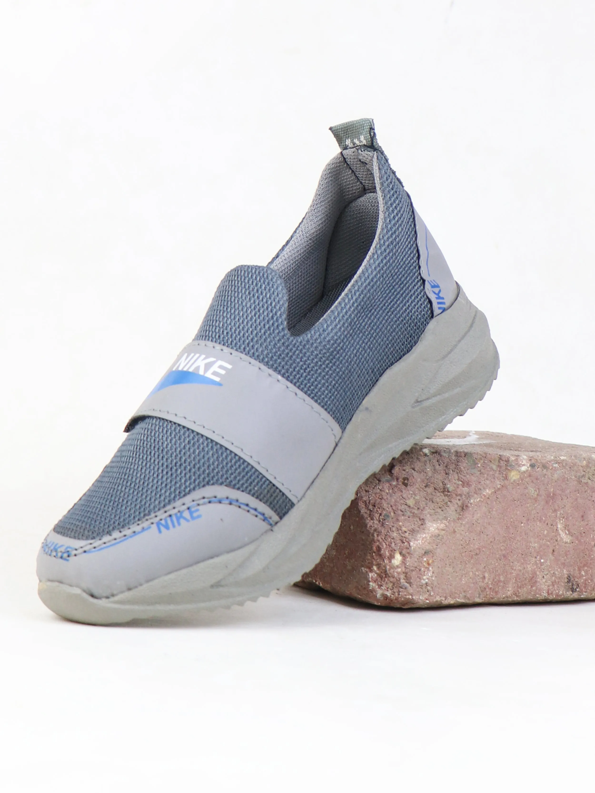 BJ21 Boys Shoes 8Yrs - 17Yrs NK Grey