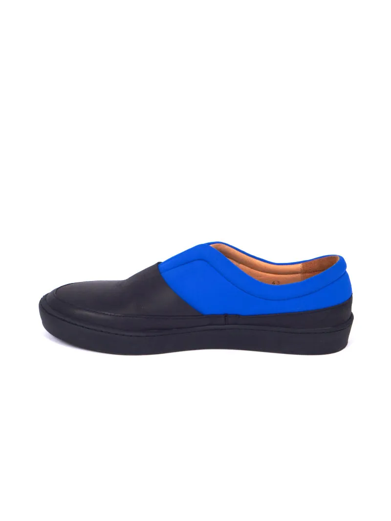 Boa slip ons, Royal/Black