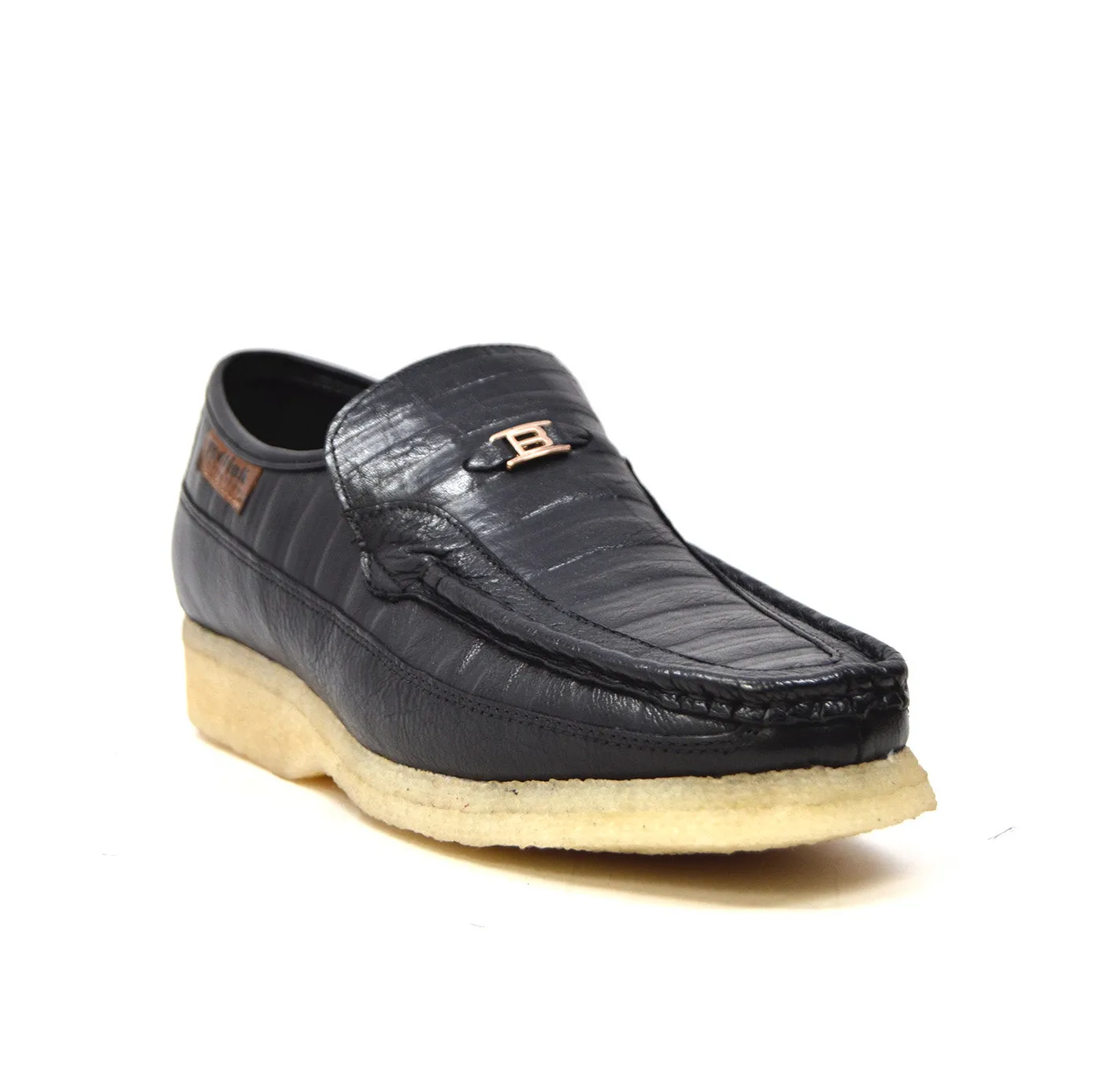 Brick Premium Imported Leather Slip-On Shoe with Ultimate Comfort and Style