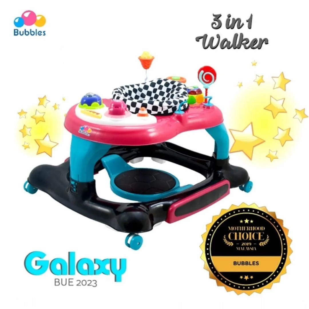 Bubbles 3 in 1 Baby Walker