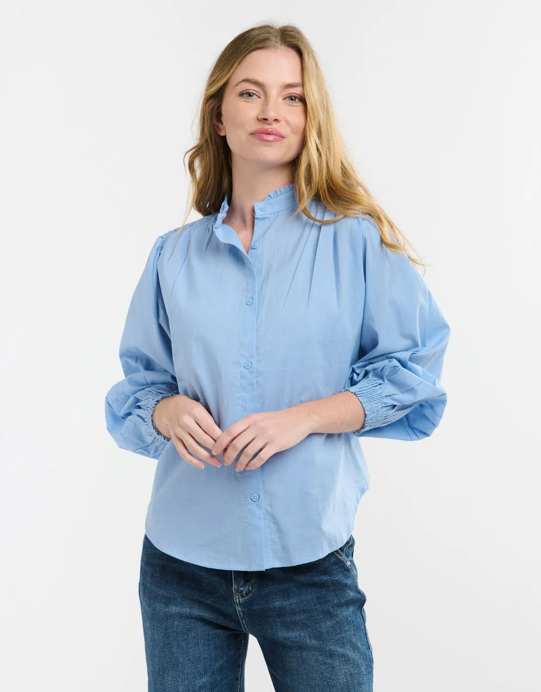 Clara Shirt - Sky Blue