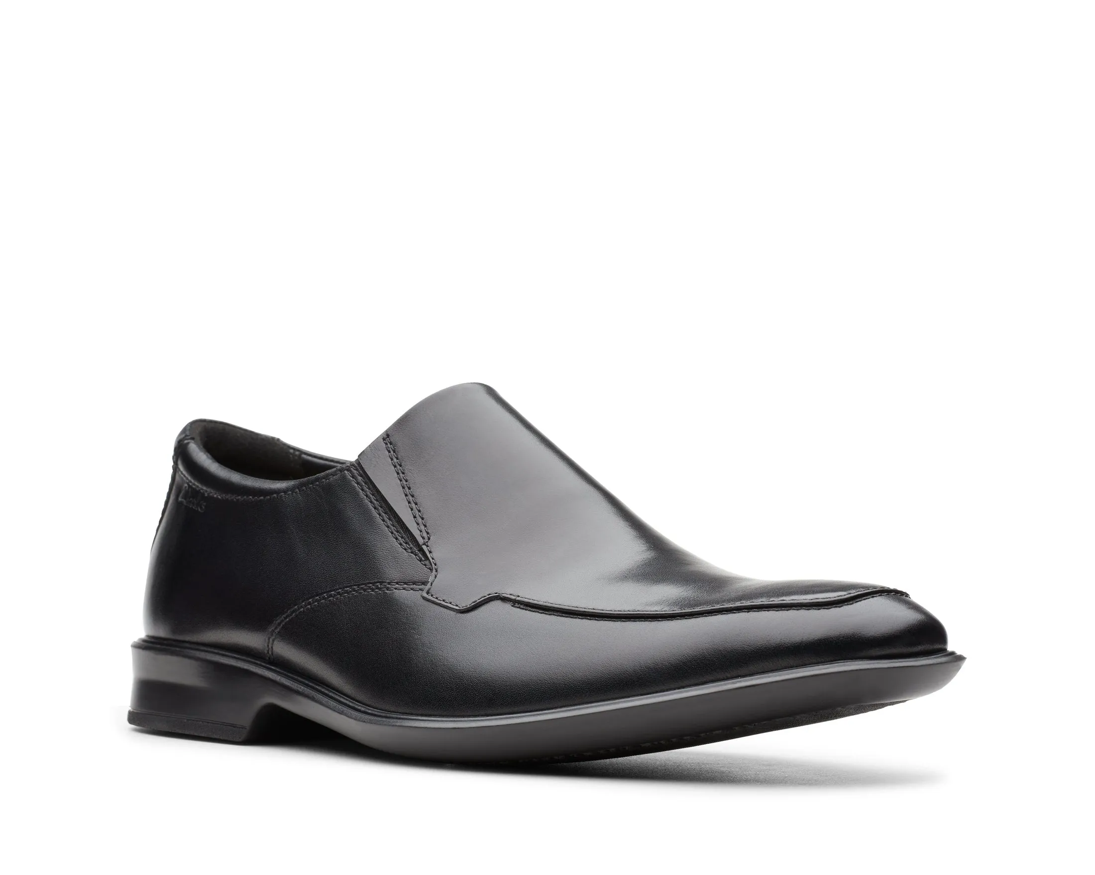 Clarks Bensley Step Black Leather