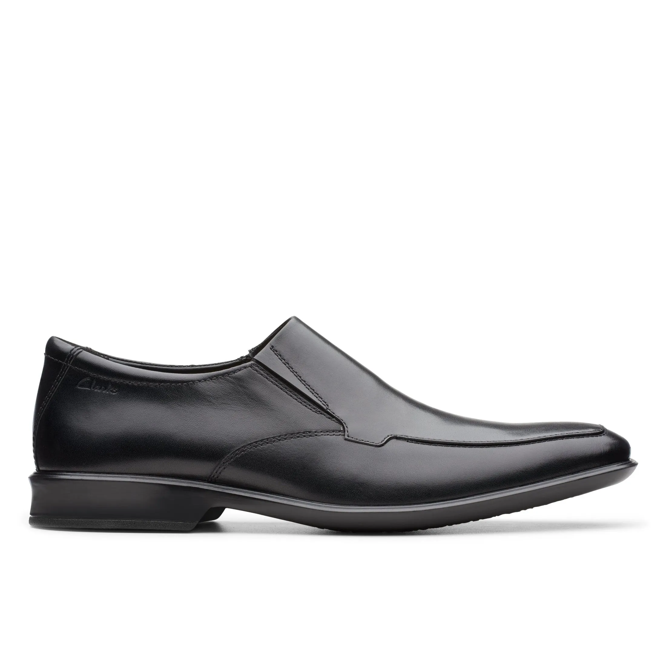 Clarks Bensley Step Black Leather