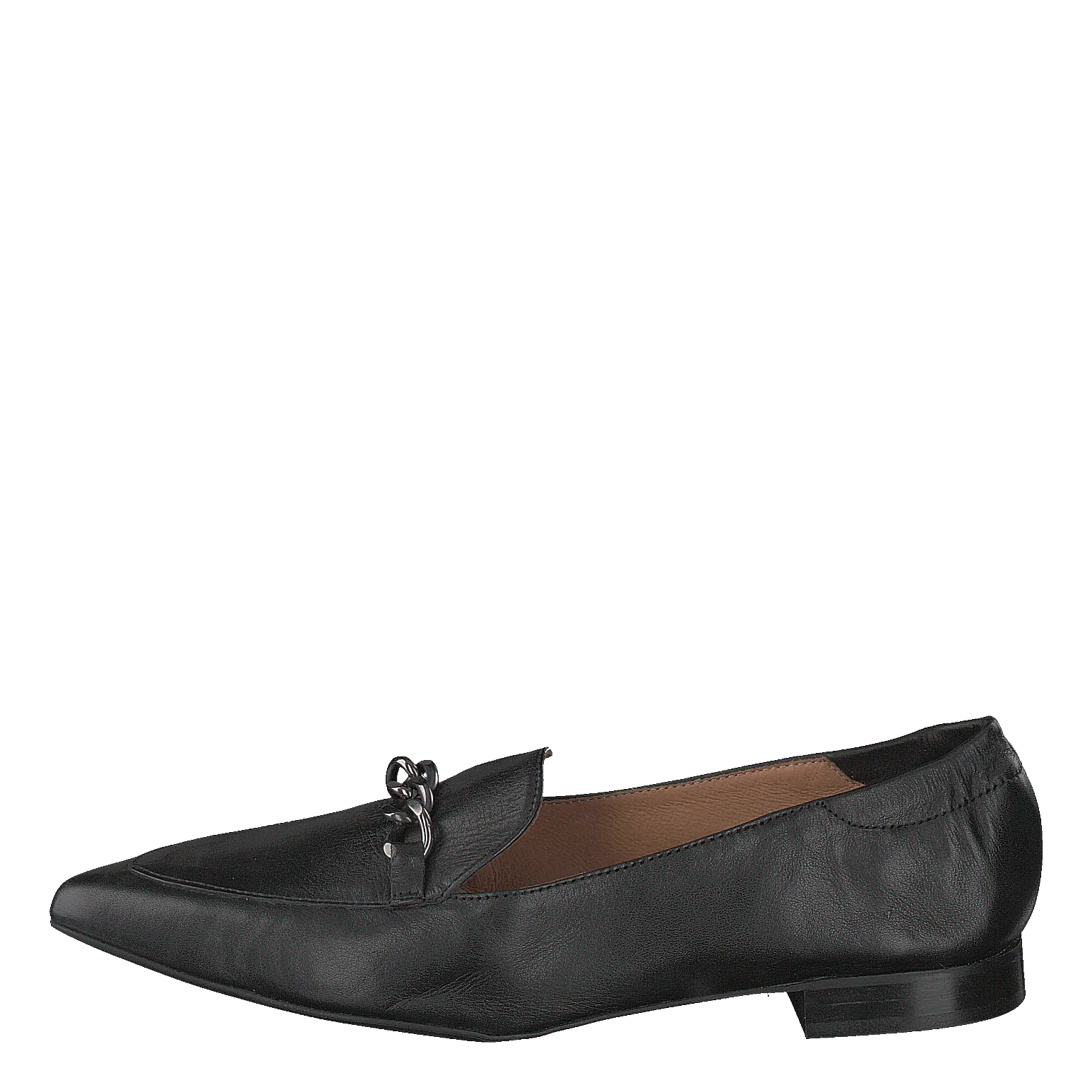 Dress Chain Loafer Black