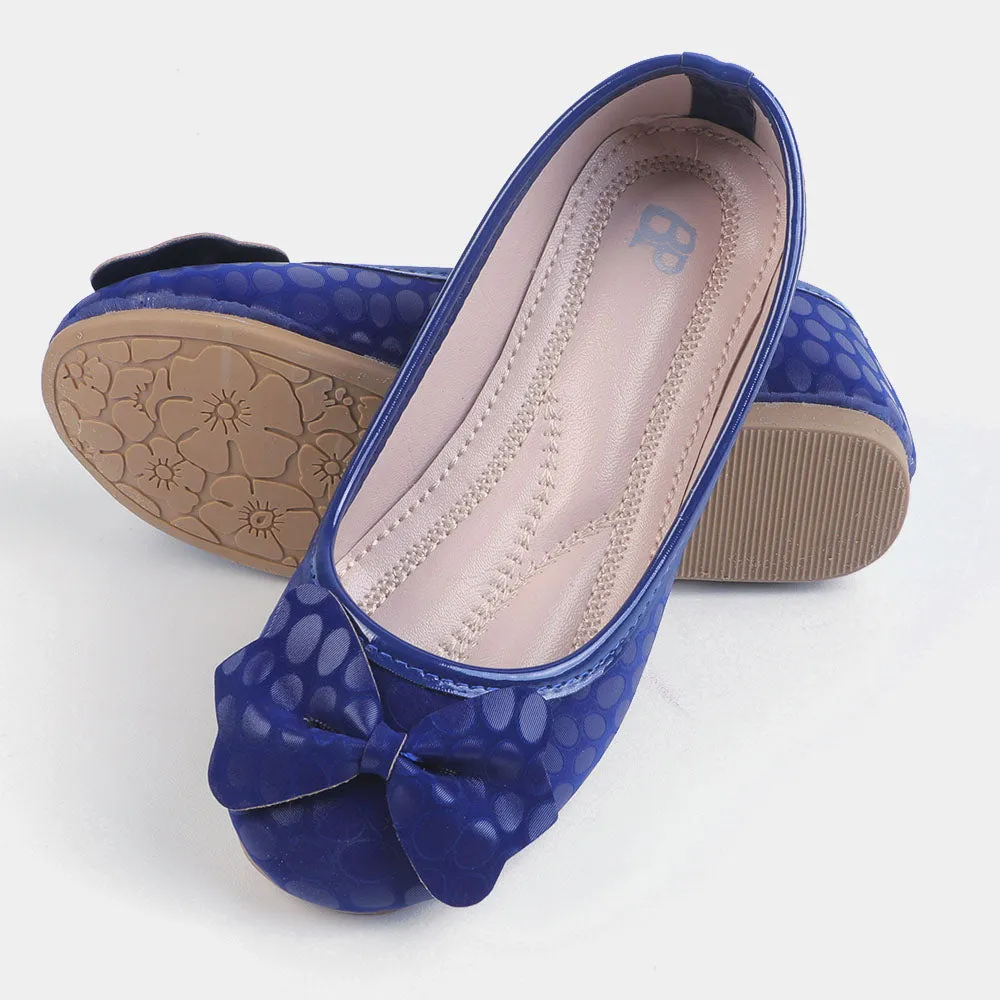 Girls Pumps 910-37 - Blue