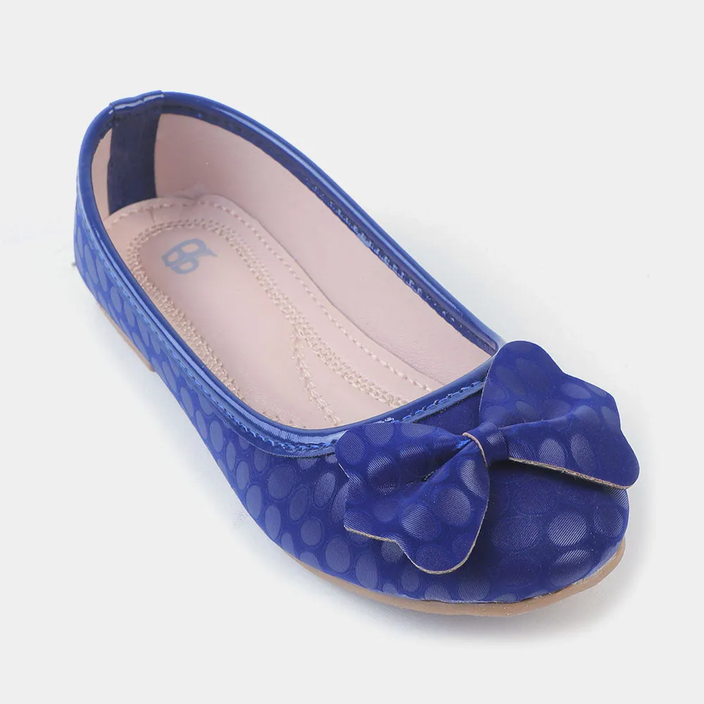 Girls Pumps 910-37 - Blue