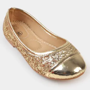 Girls Pumps SP-31-GOLDEN