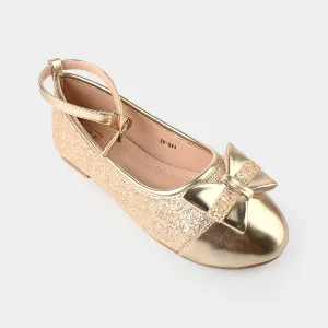 Girls Pumps ZP-044-Golden