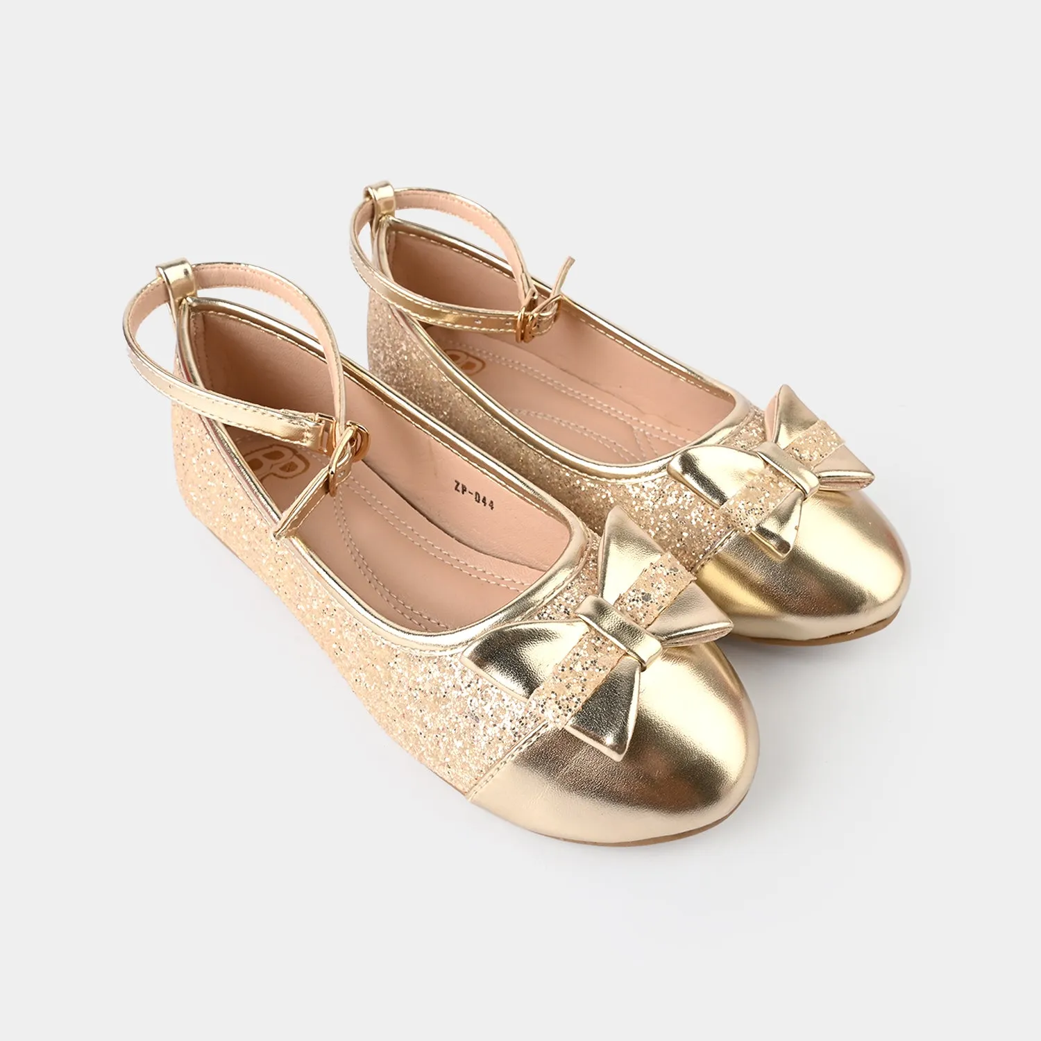 Girls Pumps ZP-044-Golden