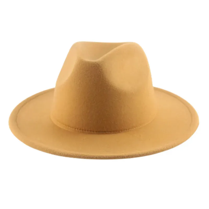 Glamorous Camel Fedora Hat