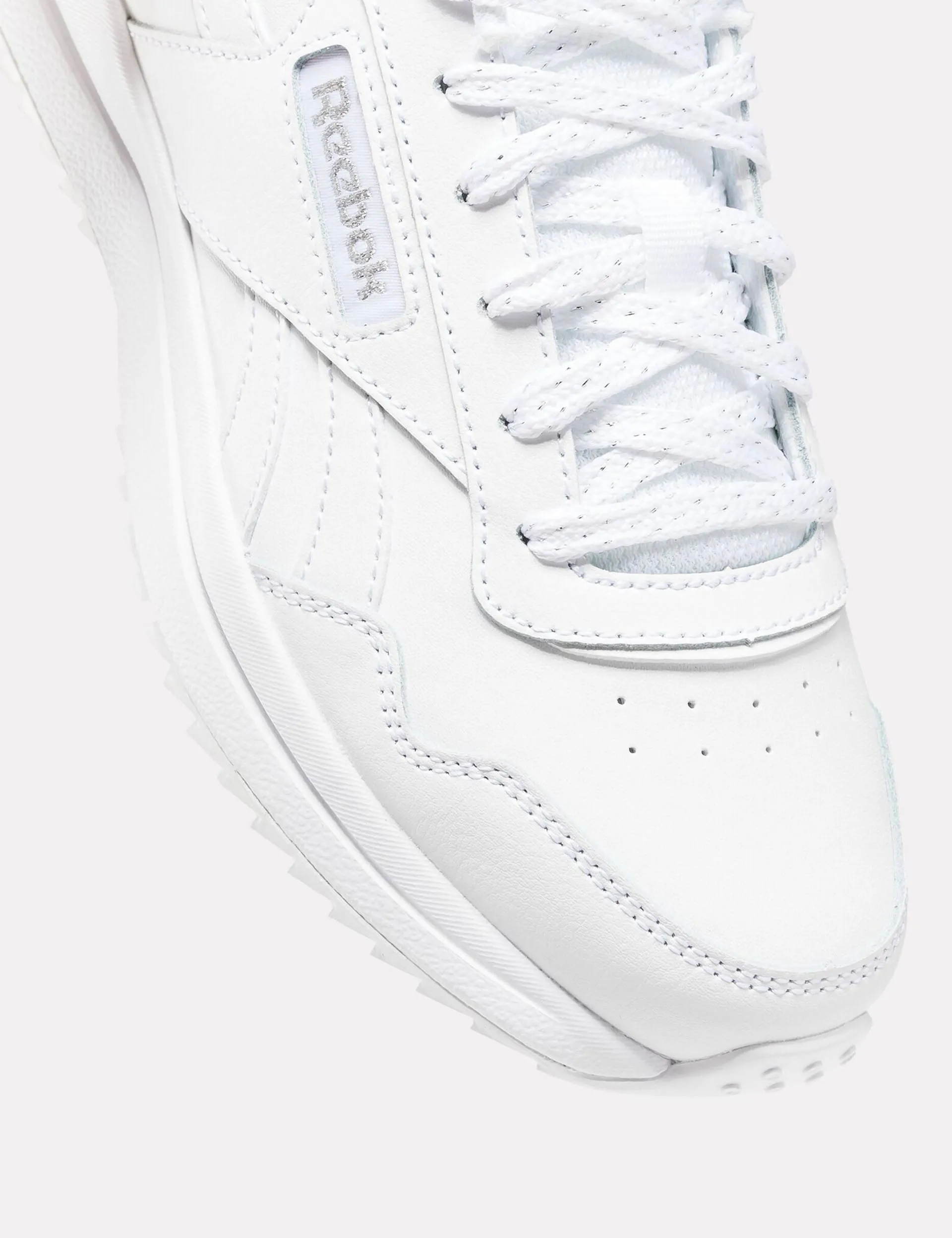 Glide SP Sneakers - White/Silver Metallic