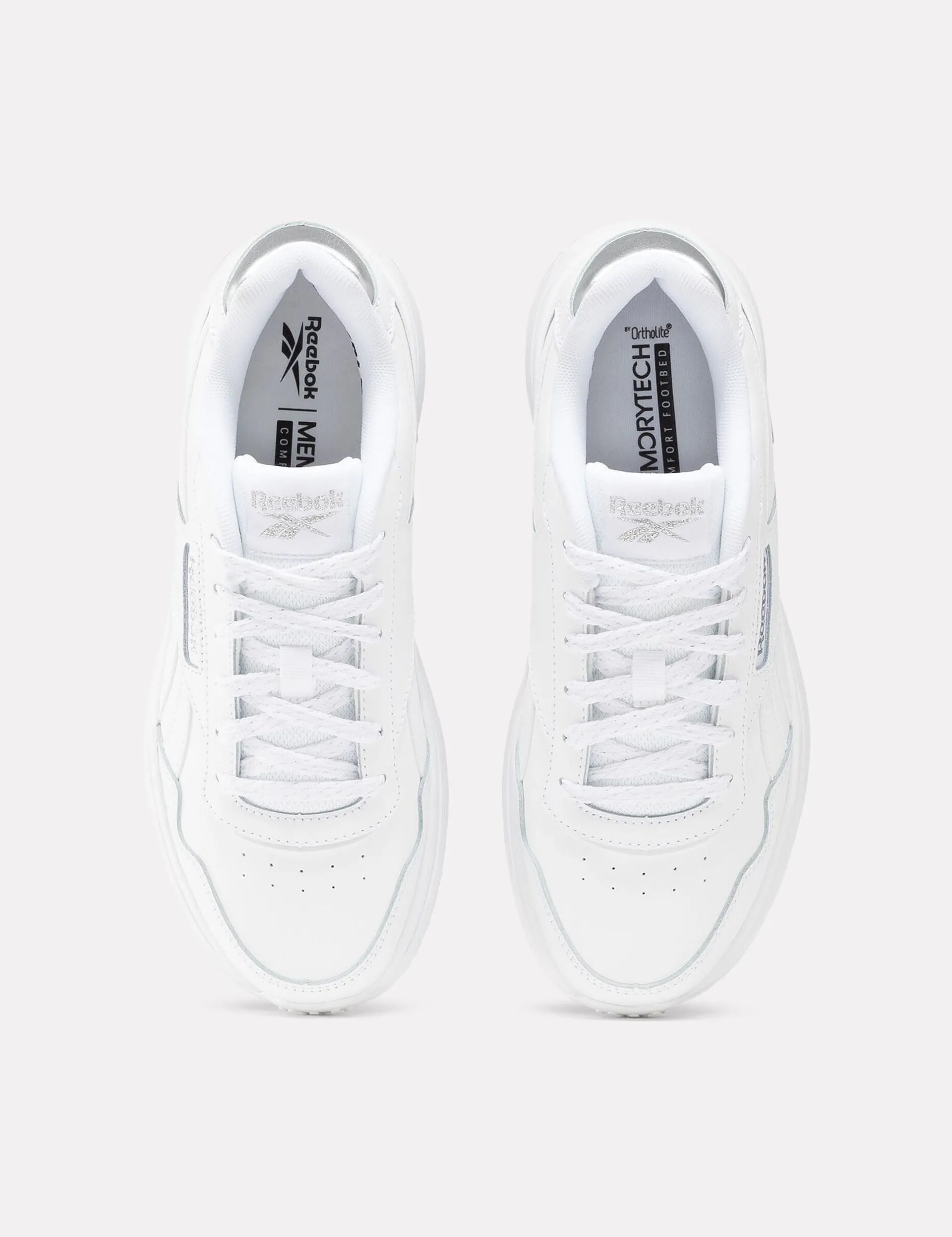 Glide SP Sneakers - White/Silver Metallic