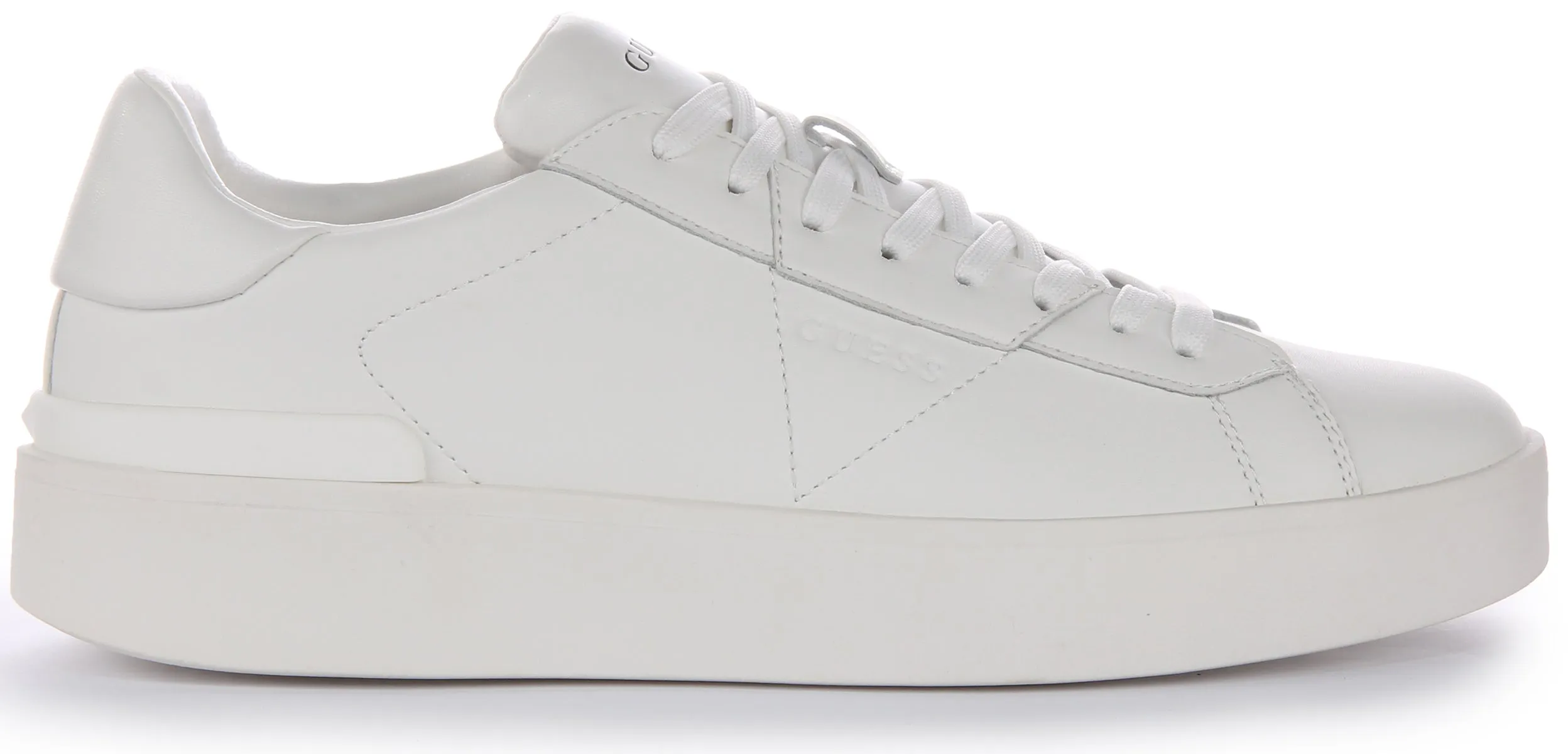 Guess Parma Low Trainer In White For Men