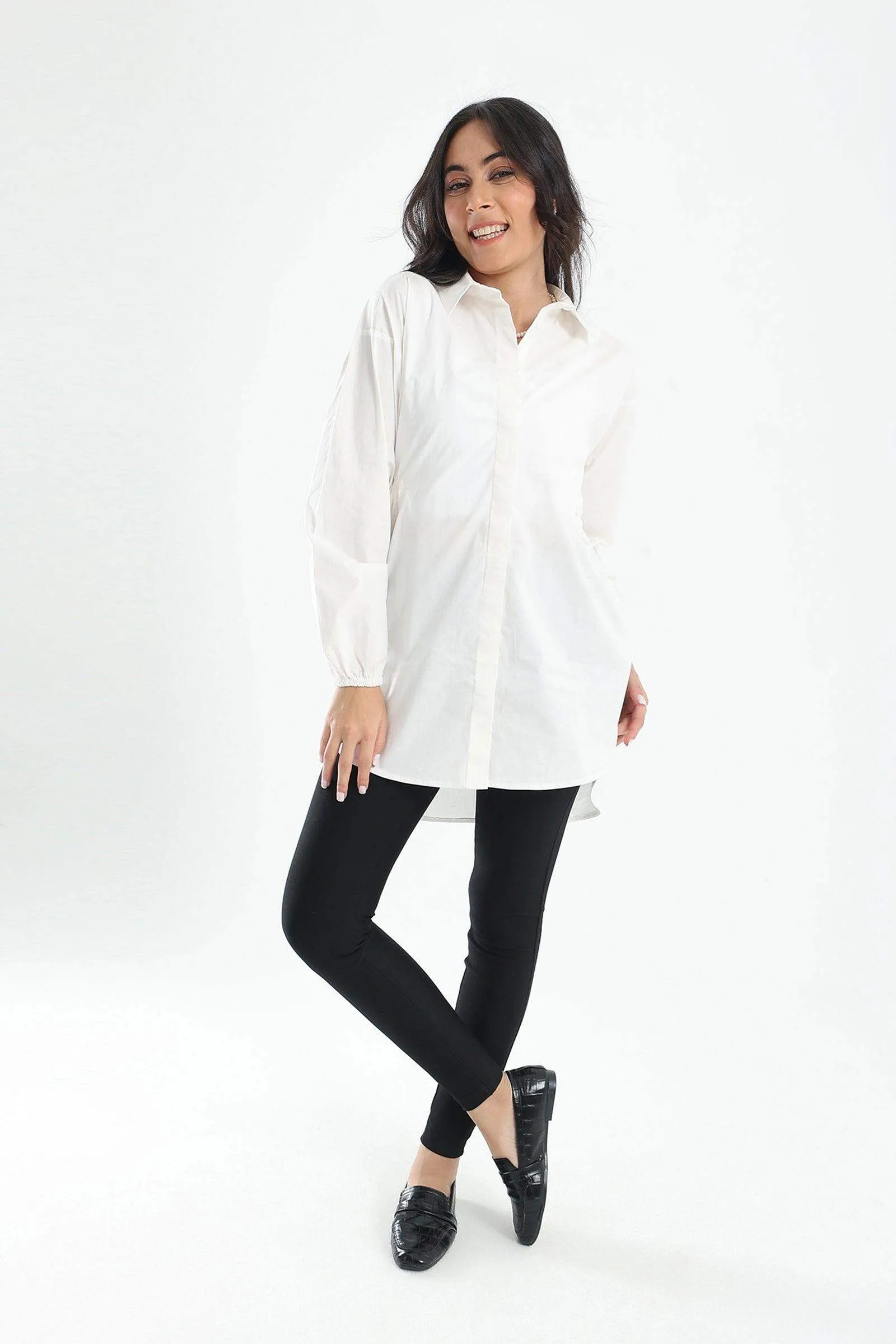 Hidden Full Placket Shirt