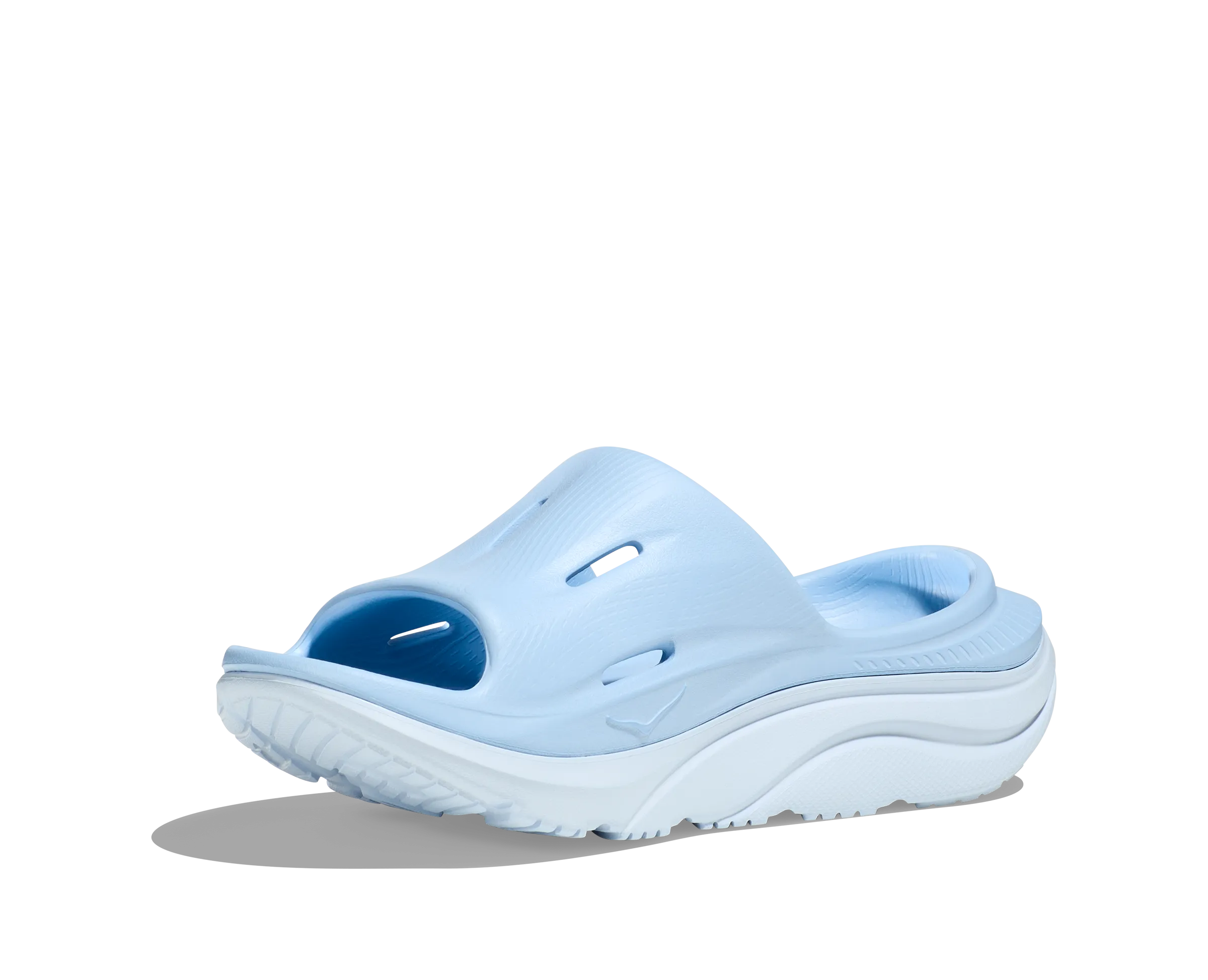 Hoka All Gender/Unisex Ora Recovery Slide 3 Color: Ice Water/Airy Blue