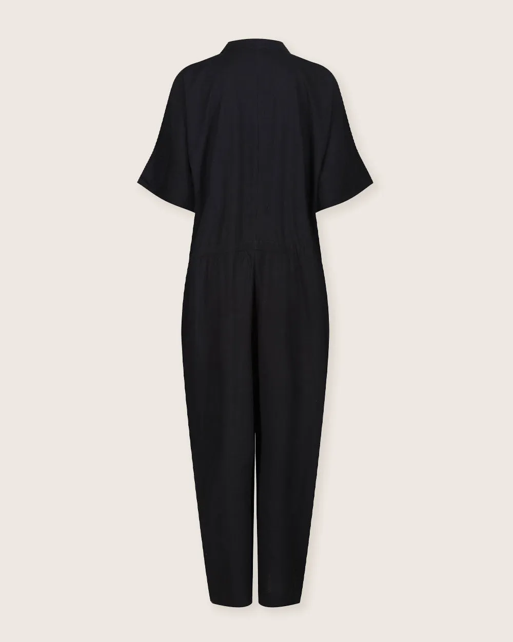 Iris Black Jumpsuit