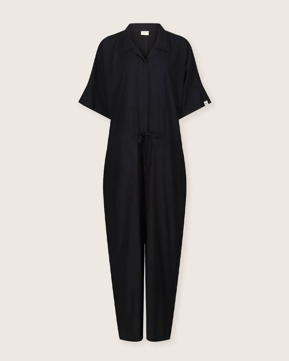 Iris Black Jumpsuit