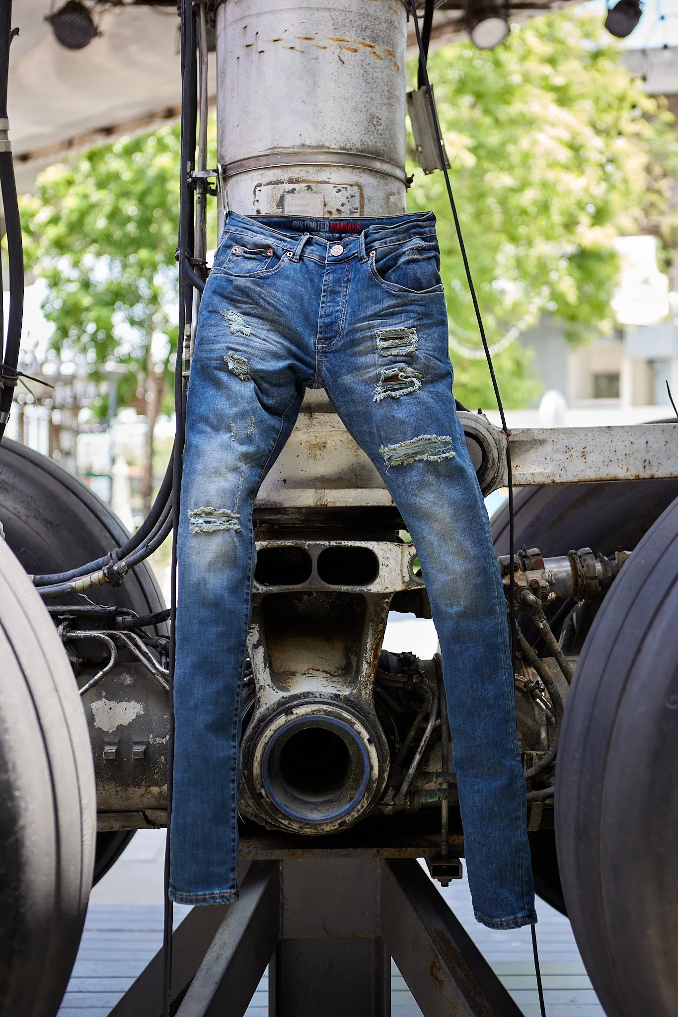 Jack Russel - Men Jeans - Handwerk J-777 Skinny Fit Midnight Blue Denim