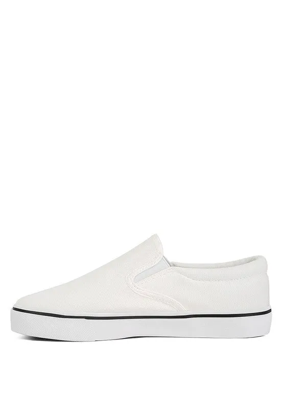 Laszlo Canvas Slip On Sneakers