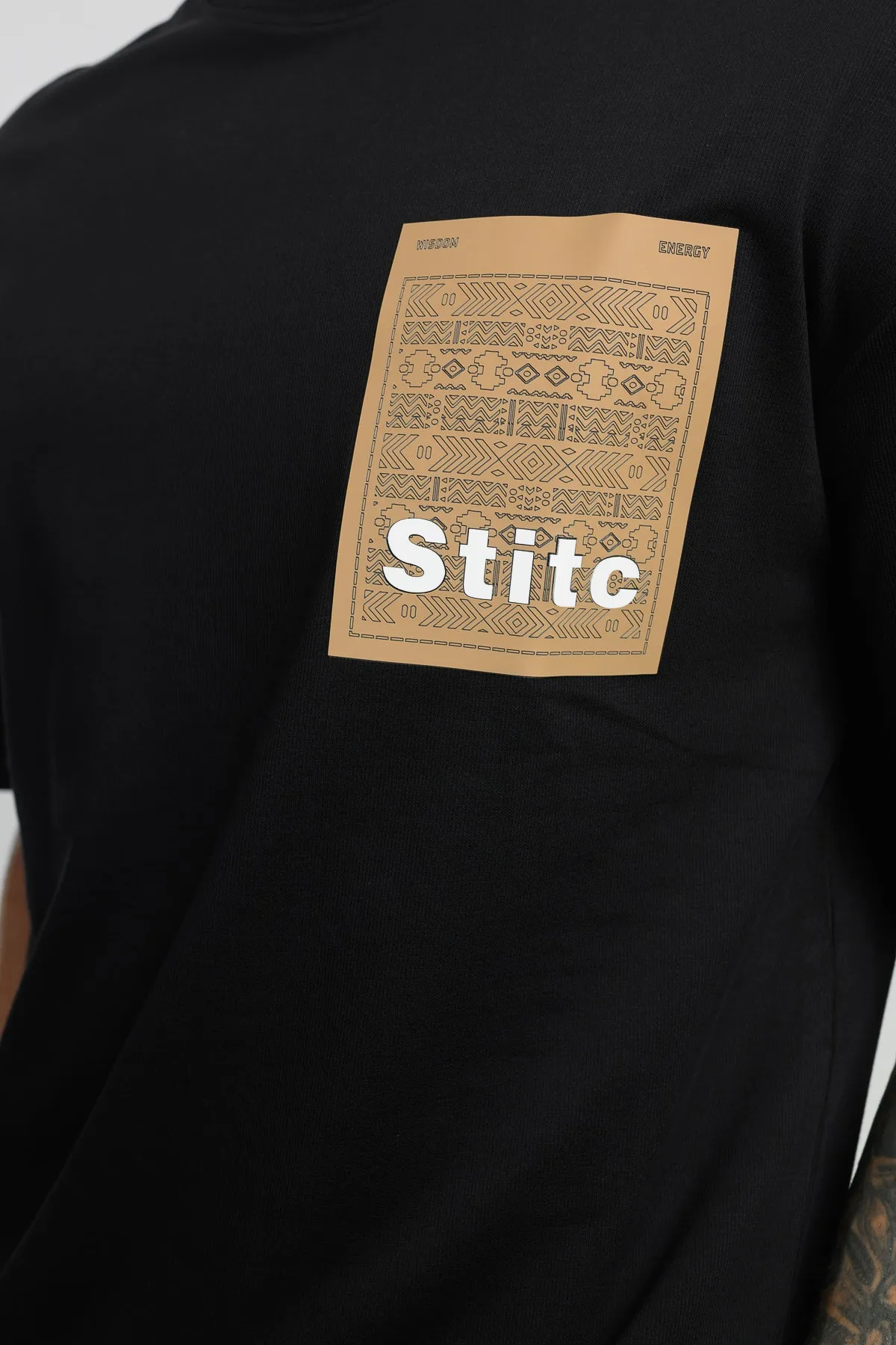 Men's Brown Patch Tee