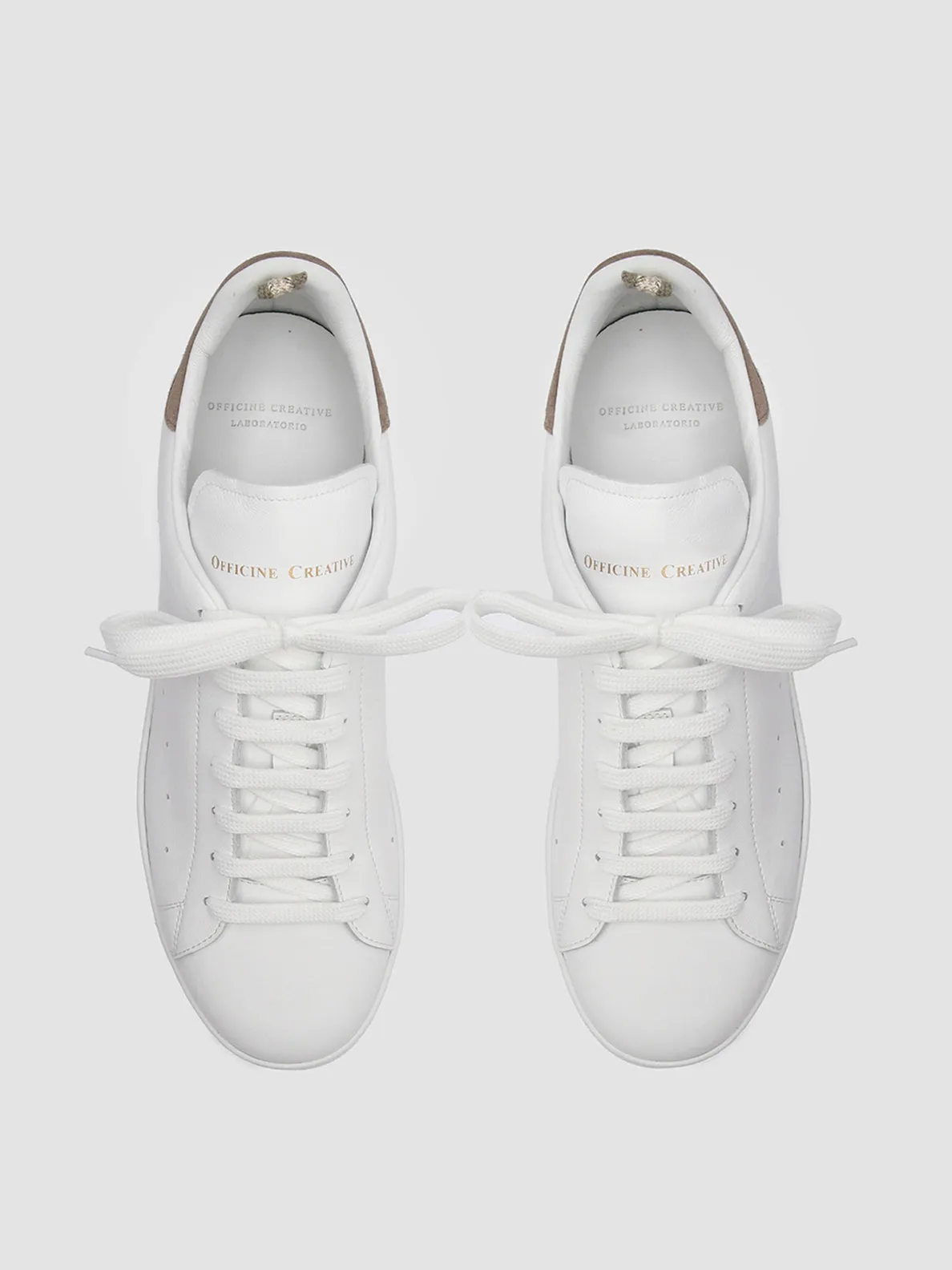 MOWER 002 - White Leather sneakers