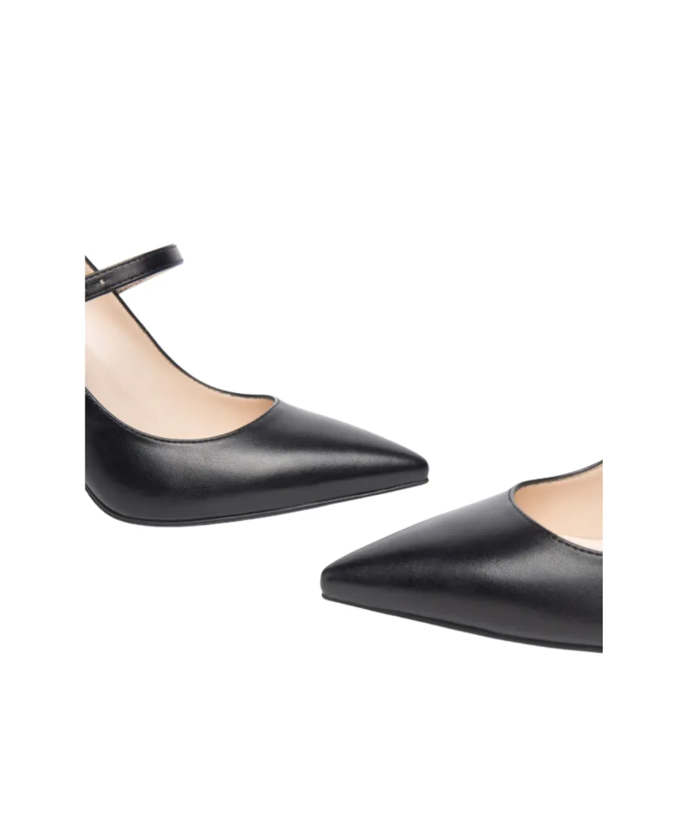 NEROGIARDINI WOMEN LEATHER PUMPS IN BLACK