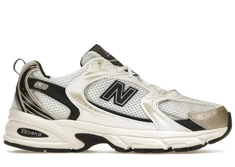 New Balance 530 White Light Gold Metallic