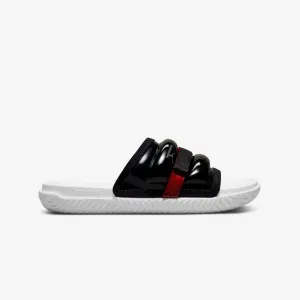 Nike | JORDAN SUPER PLAY SLIDES  { BLACK / WHITE