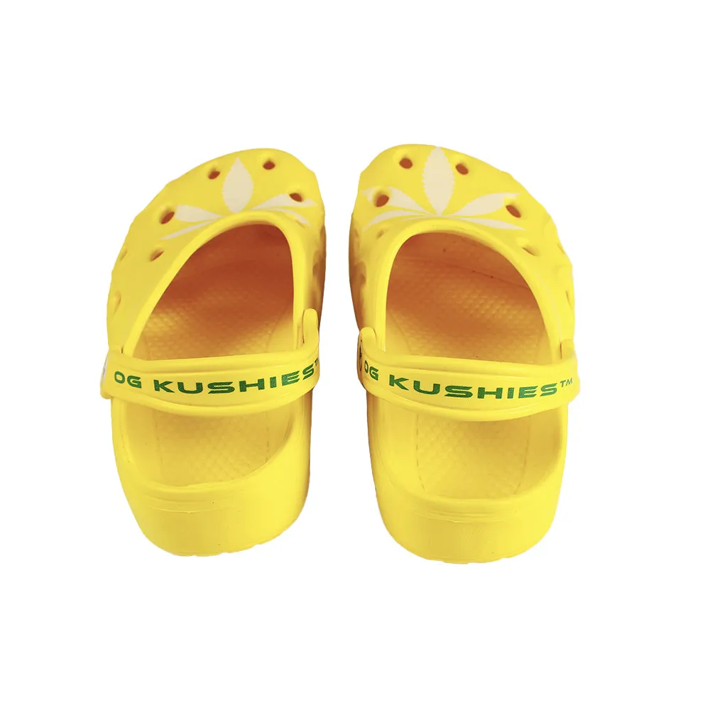 OG Kushies - Womens Lemon Haze Clog - 1 Pair Per Pack