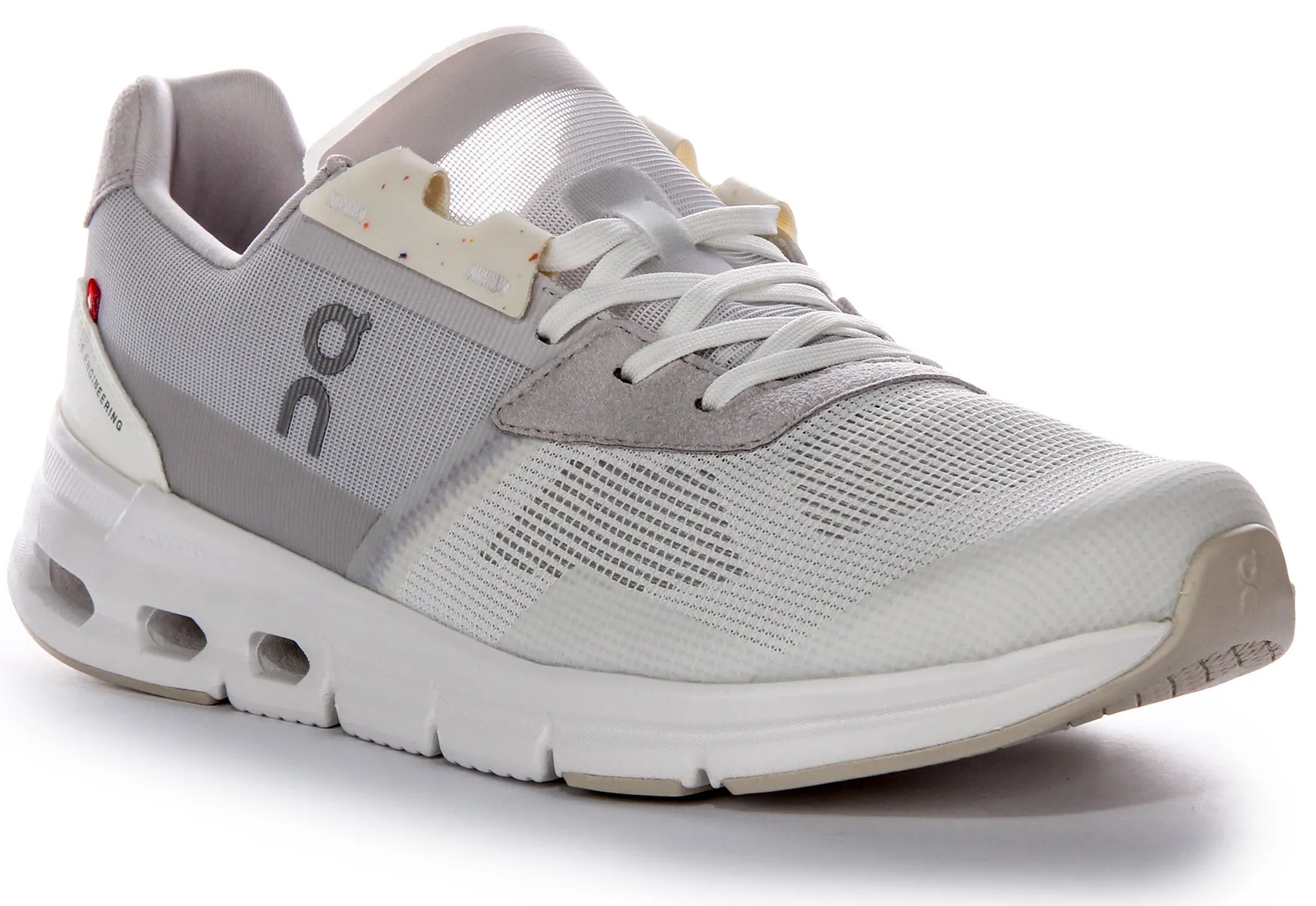 On Running Cloudrift In White Grey For Men