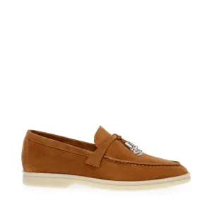 Portland Flat Shoe COGNAC SUEDE