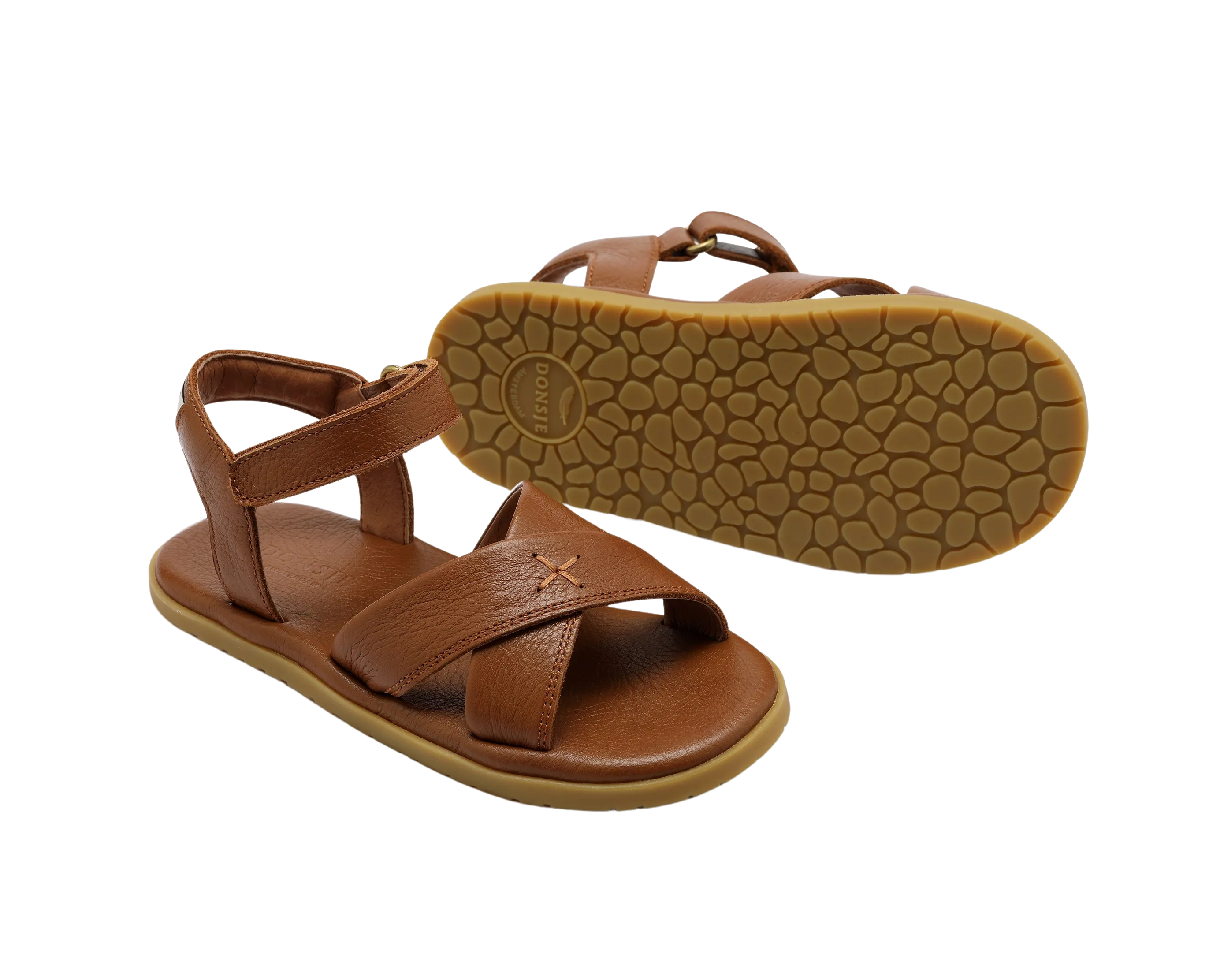 Qotis Sandals | Cognac Leather