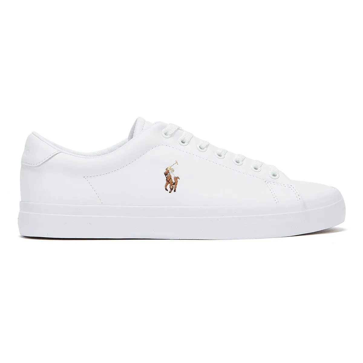 Ralph Lauren Longwood Leather White Trainers