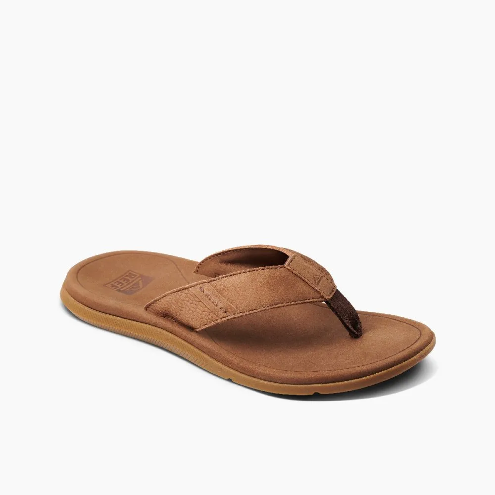 Reef Men's Leather Santa Ana - Brown