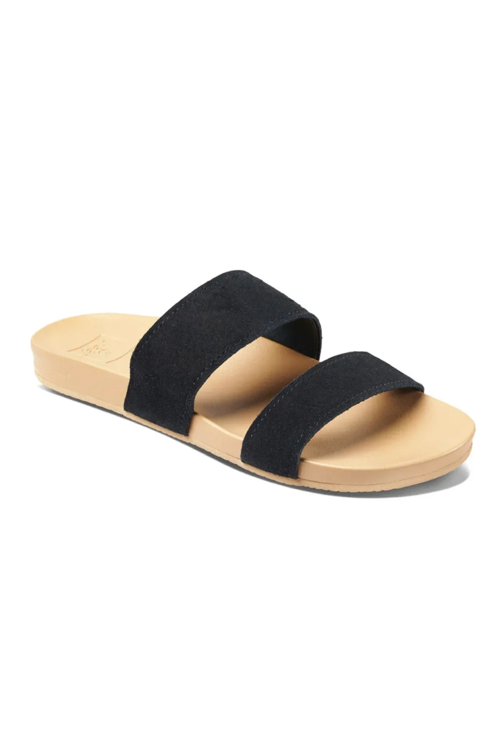 Reef Women's Cushion Vista Suede Sandals - Black